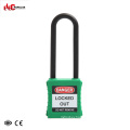 China Wholesale Green Insulation 76mm Shackle Safety Electronic Lock